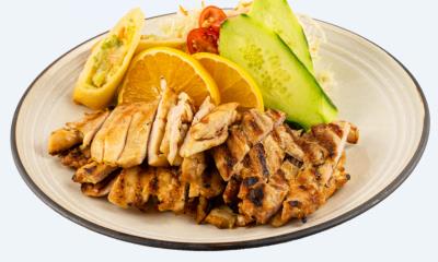 Grilled Chicken served with Teriyaki sauce.Served with miso soup, salad and rice Chicken Teriyaki